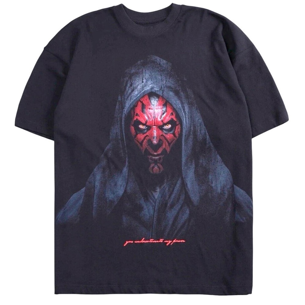 Darc Sport The Power of the Dark Side Darth Maul Oversized Tee